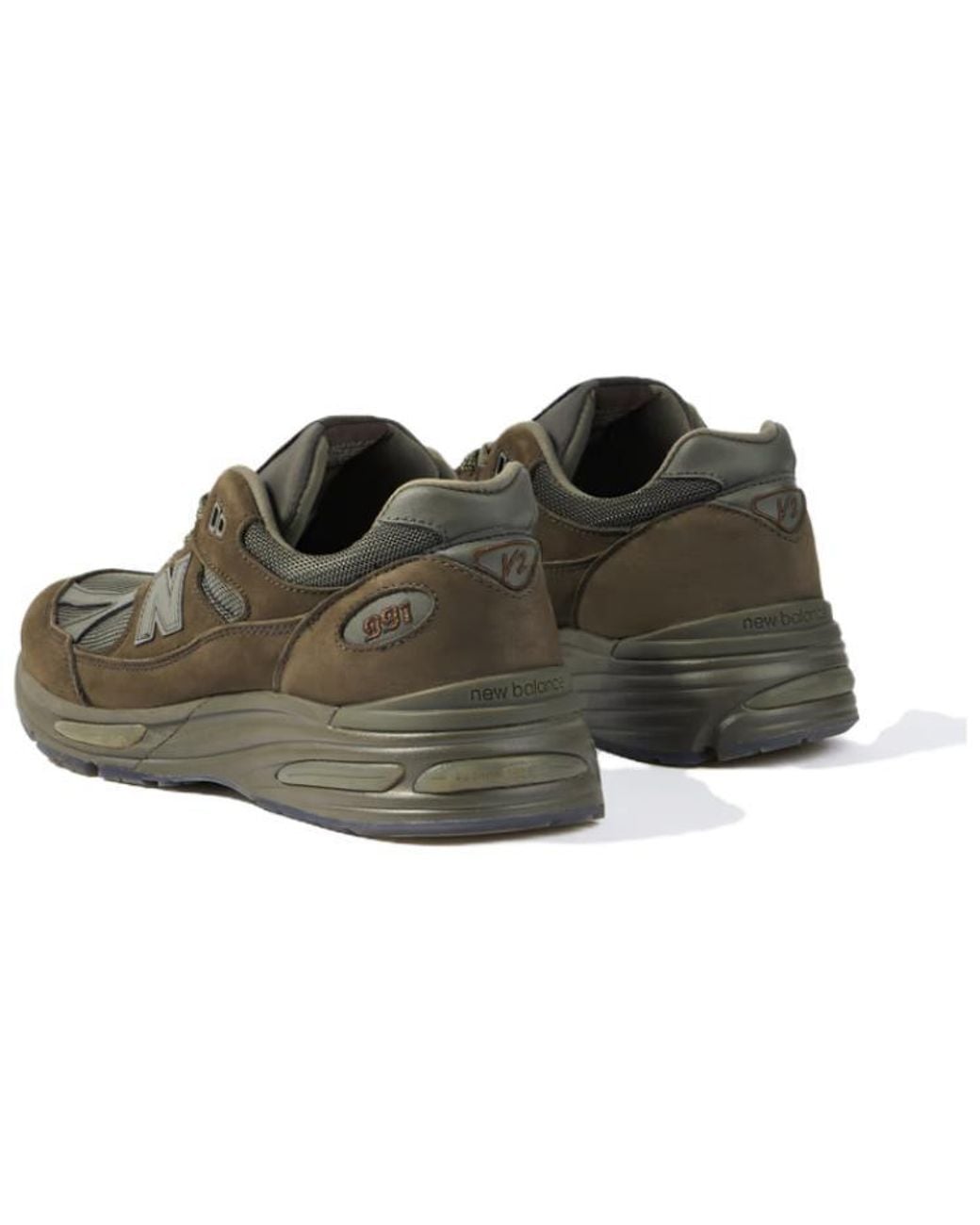 New Balance Brown X Stone Island 991 V2 'Military' for men
