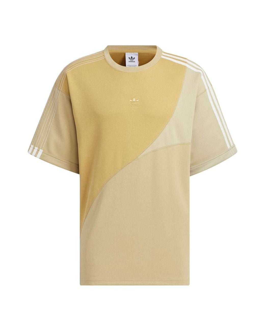 Adidas Yellow Originals Toc Graphic T-Shirts for men