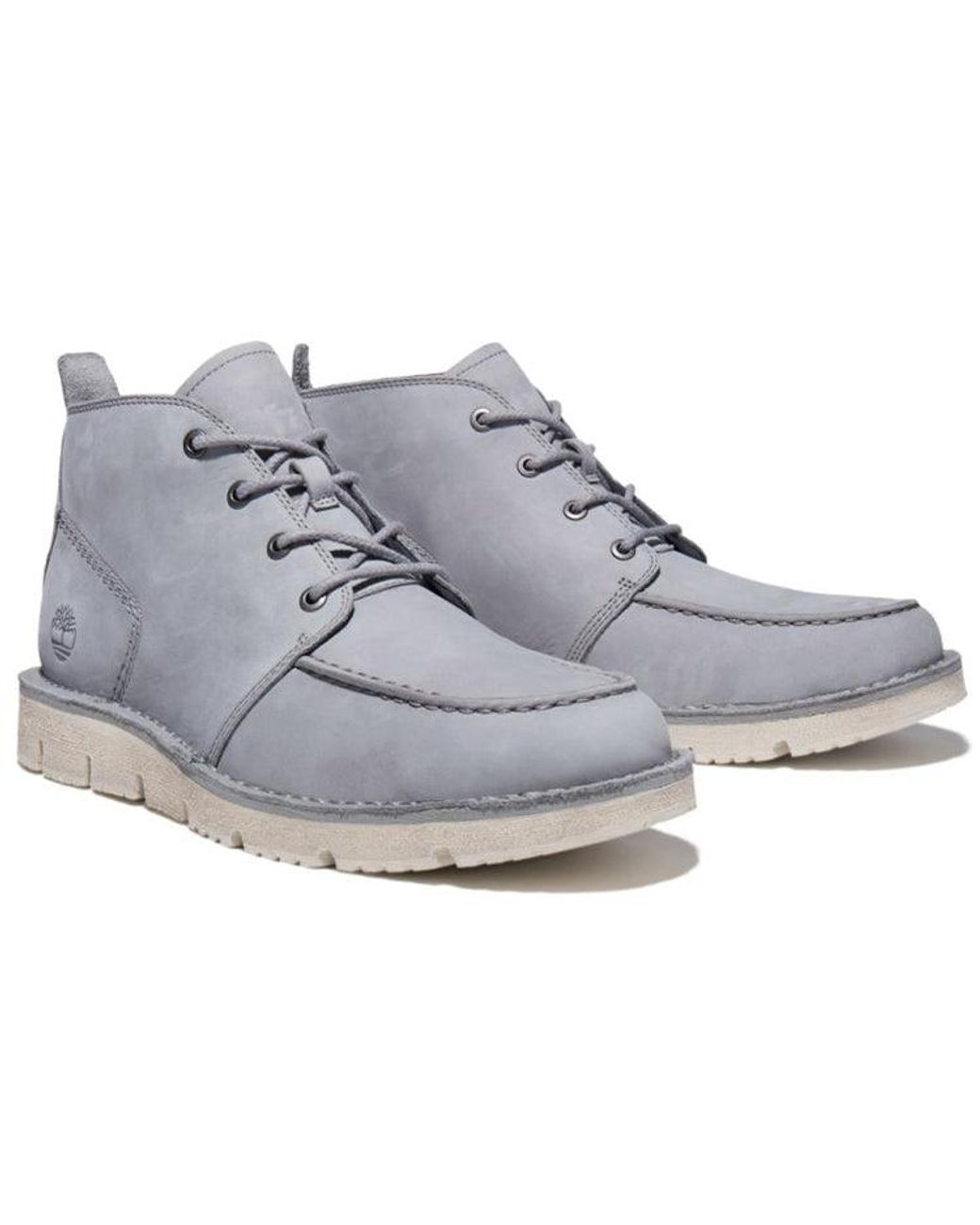 Timberland Gray Westmore Moc Toe Chukka Boots 'Medium' for men