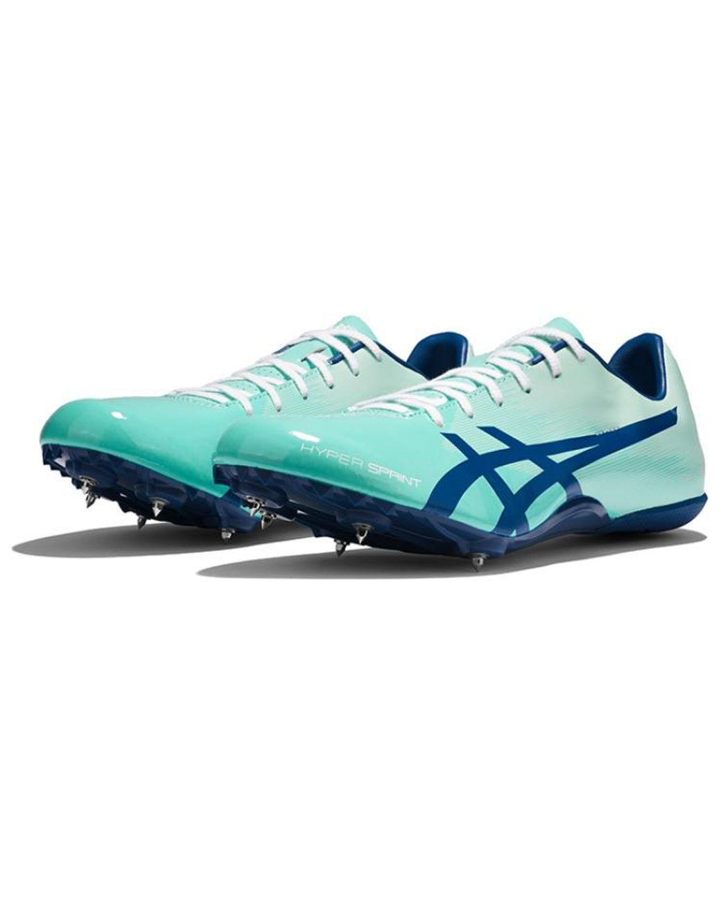 Asics Blue Hyper Sprint 7 Running Shoes 'Phantom' for men