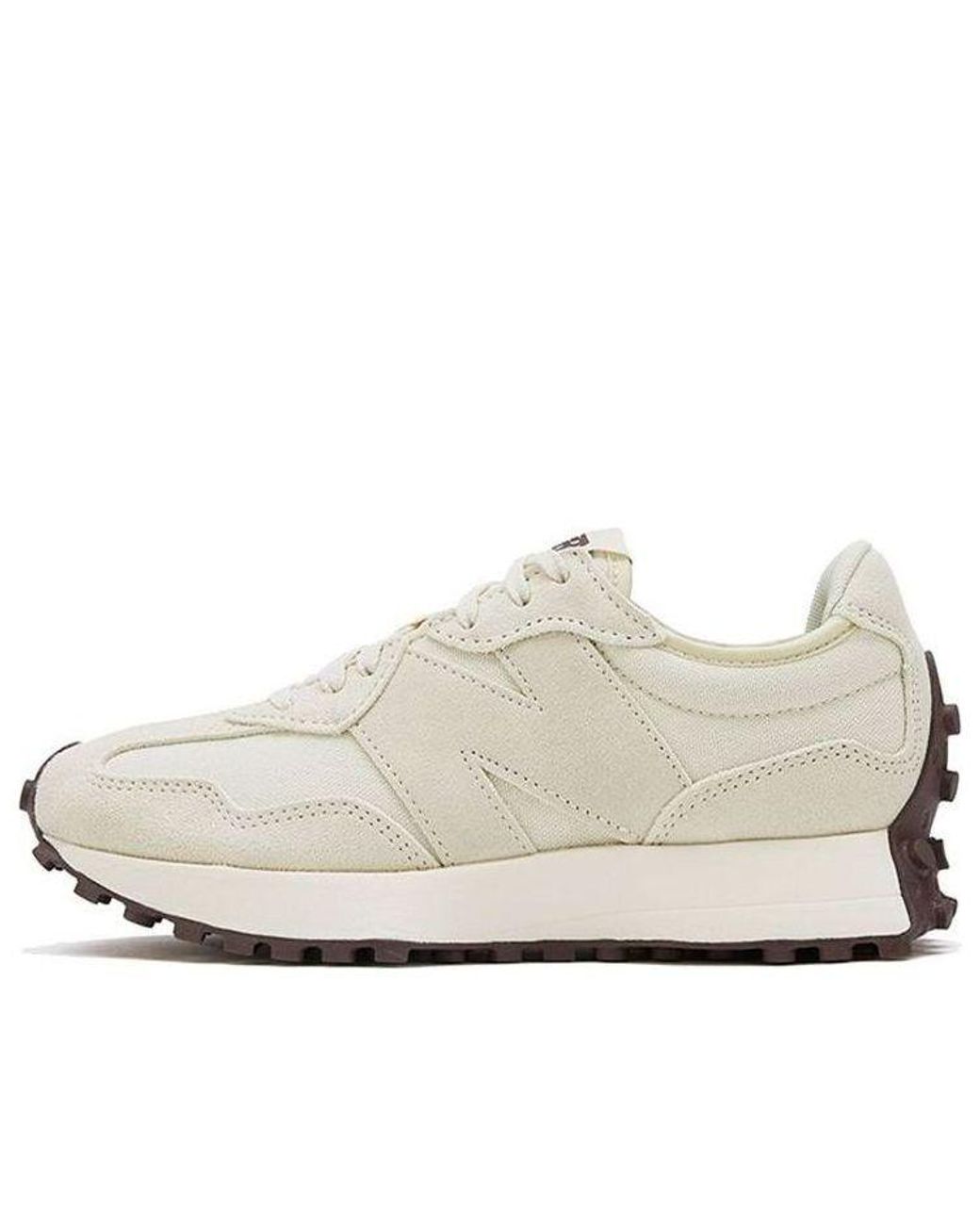 New Balance White 327