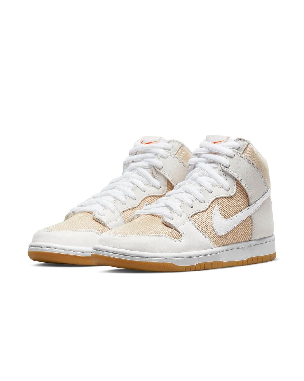 Nike White Dunk High Pro Iso Sb for men