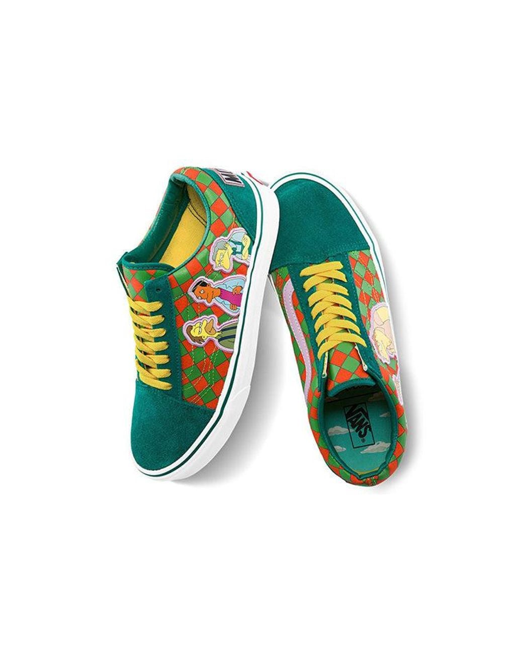 Vans Green The Simpsons X Old Skool 'Moe's Tavern' for men