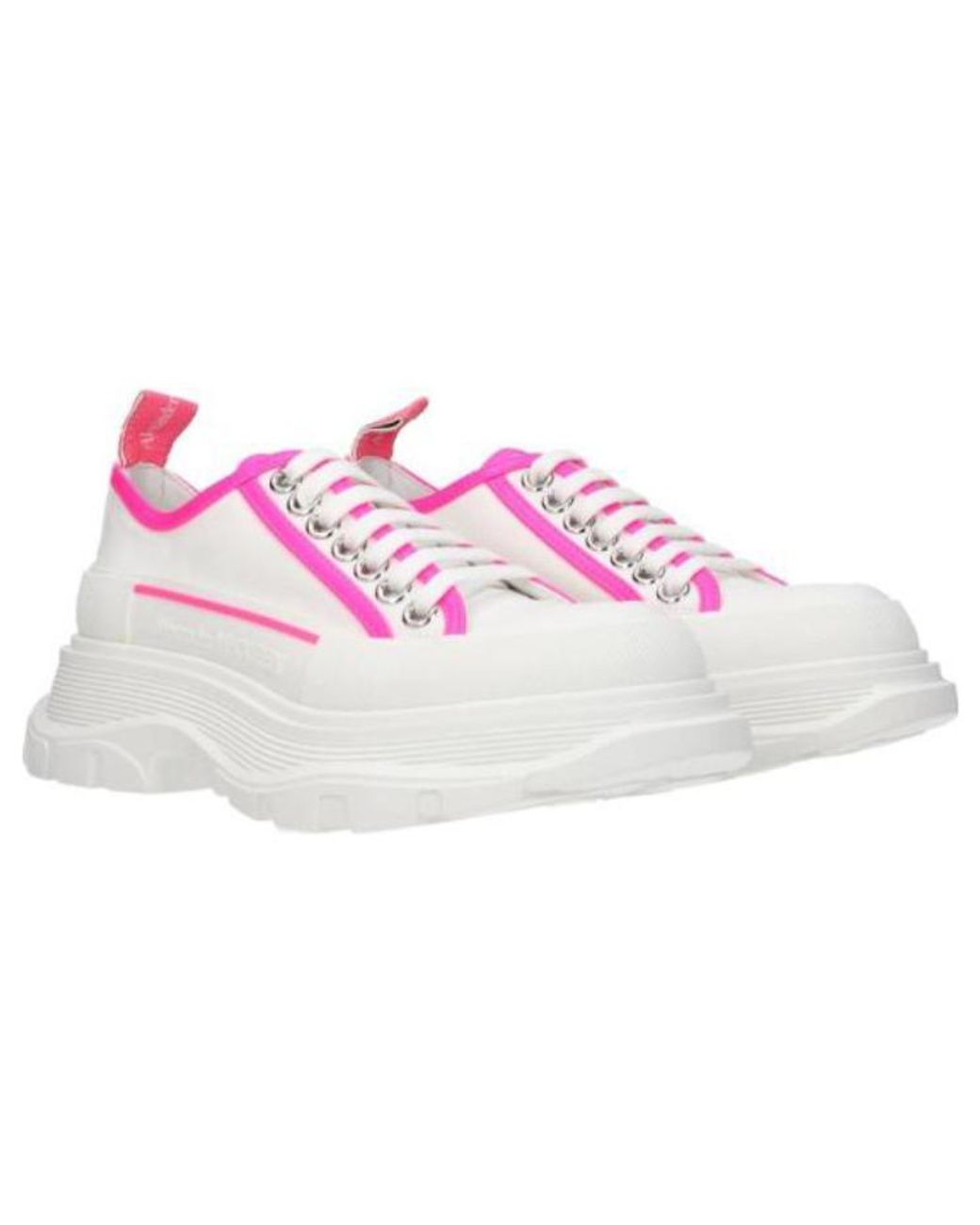 McQueen Pink (Wmns) Tread Slick Lace Up Neon'