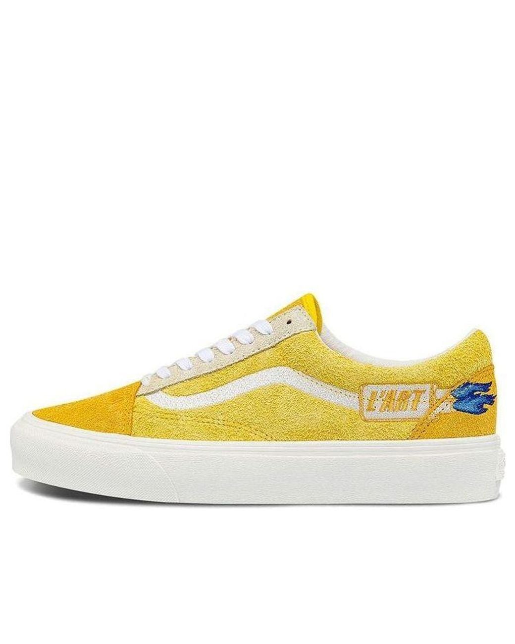 Vans Yellow Shoes Skate Shoes for men