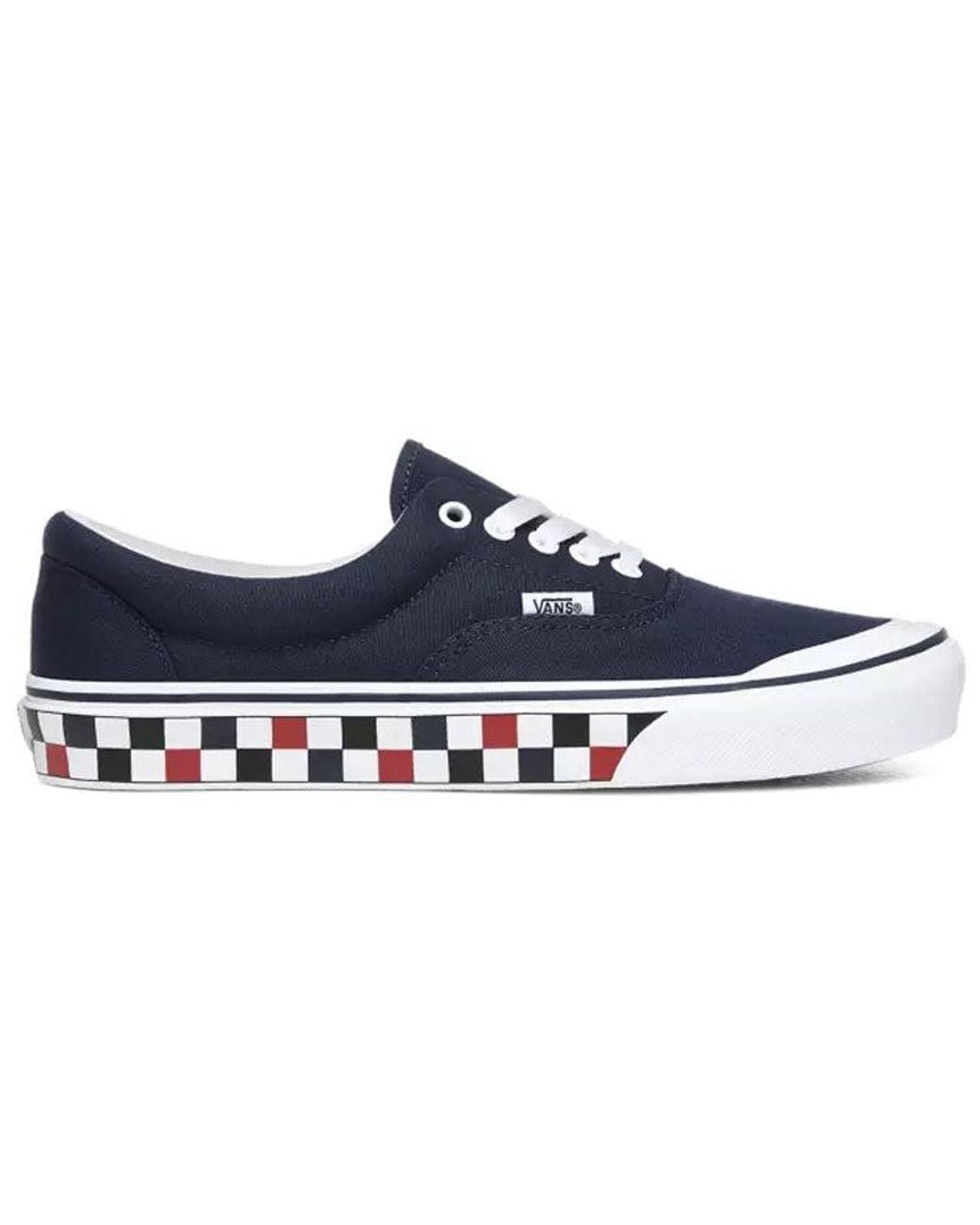 Vans Blue Check Era Tc Deep Dark for men
