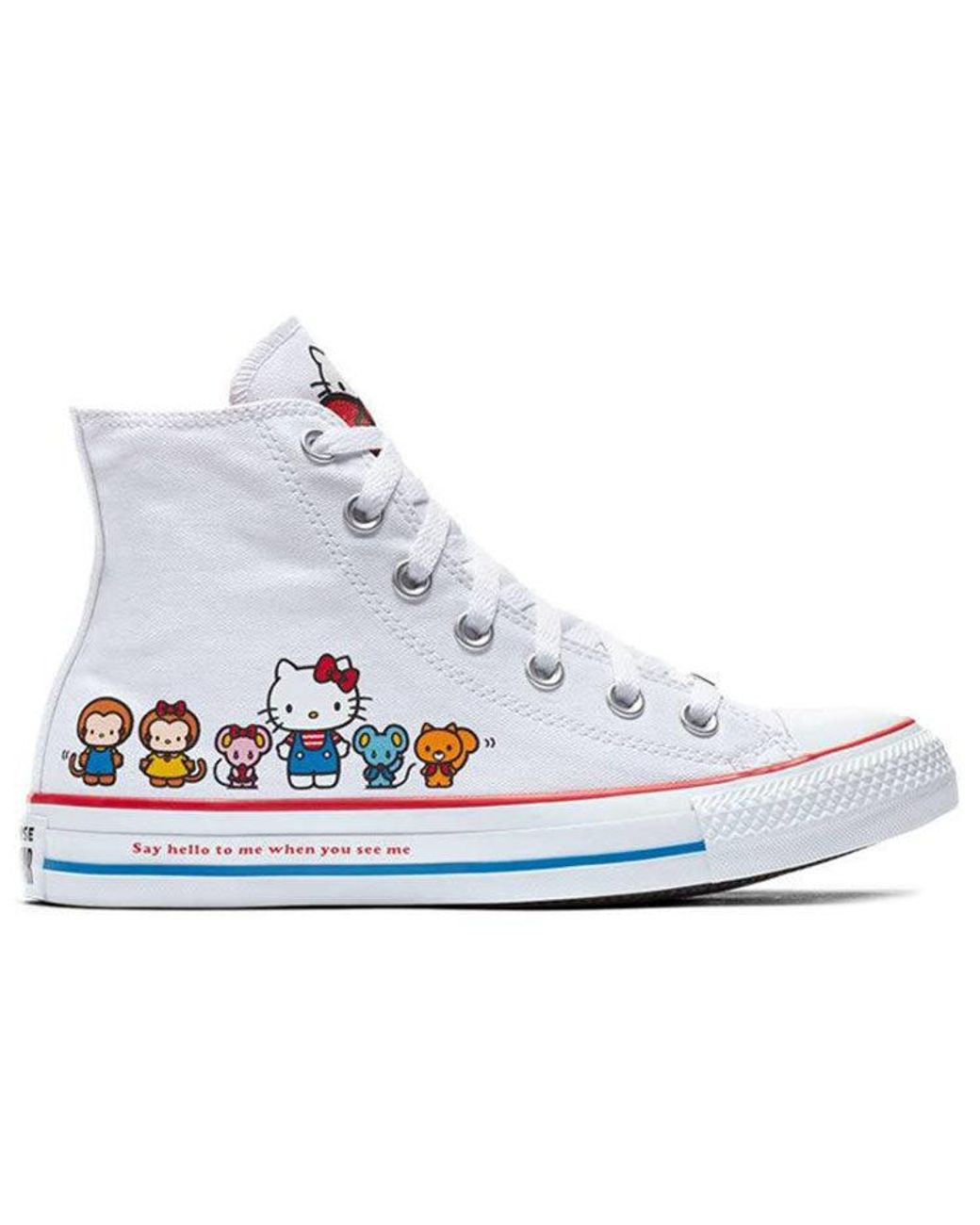 Converse Blue Hello Kitty X Chuck Taylor All Star Canvas Hi for men