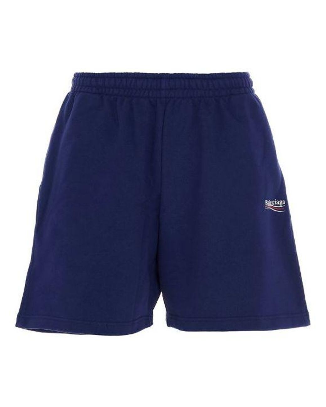 Balenciaga Blue Political Campaign Short for men