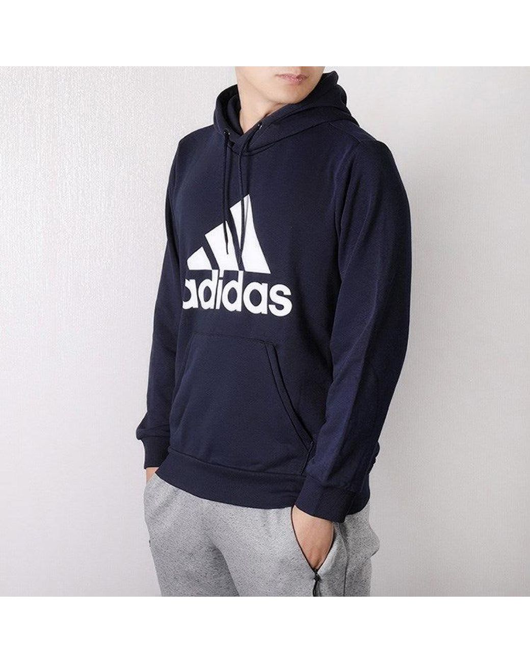 Adidas Blue Mh Bos Po Ft Sports Stylish for men