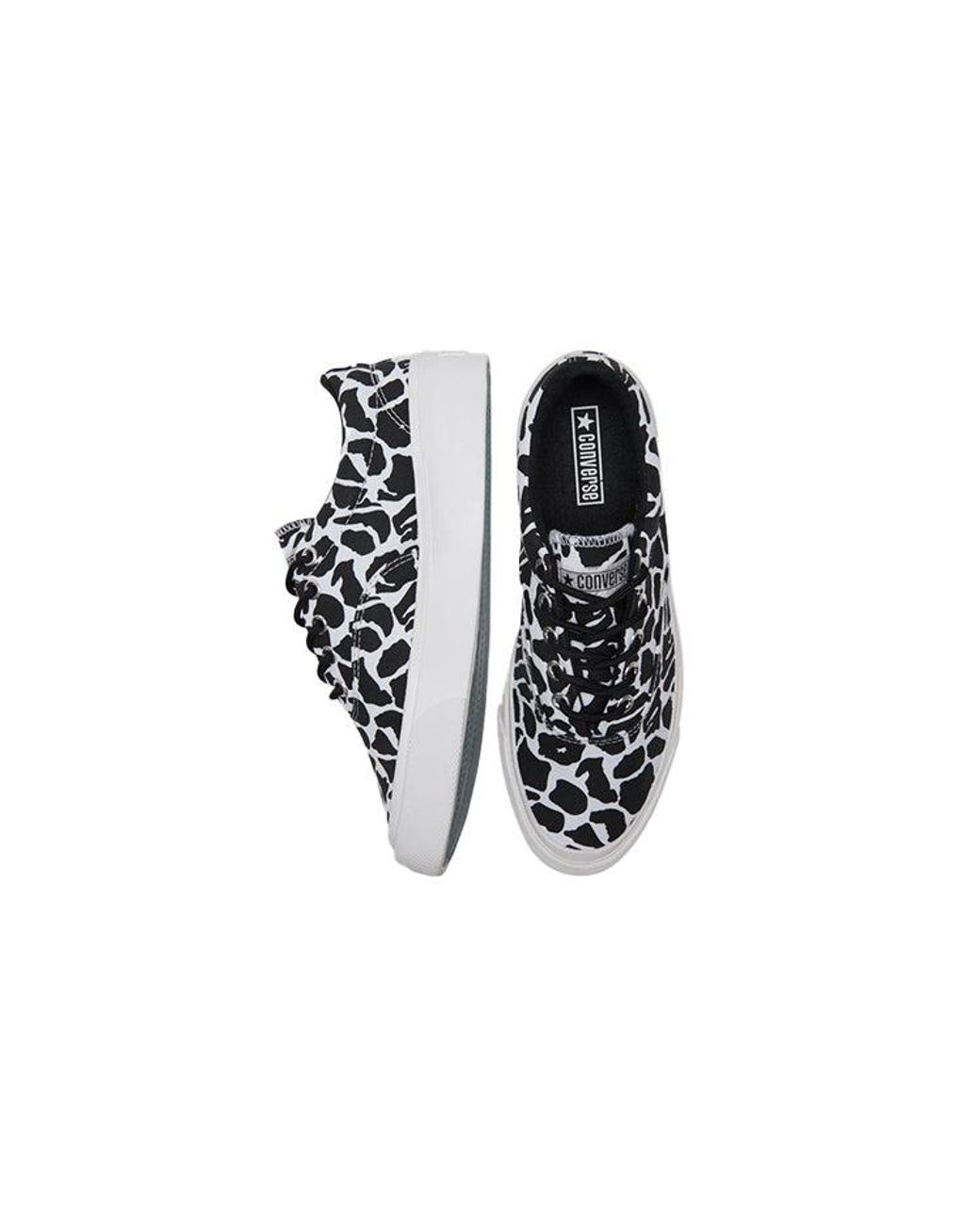 Converse Blue Skidgrip Stylish Low Top Casual Canvas Shoes Printing for men