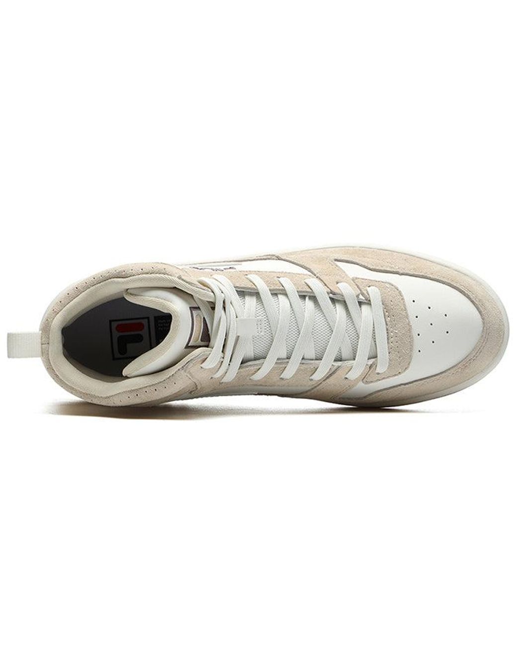 Fila White Ventuno Sneakers Cream' for men