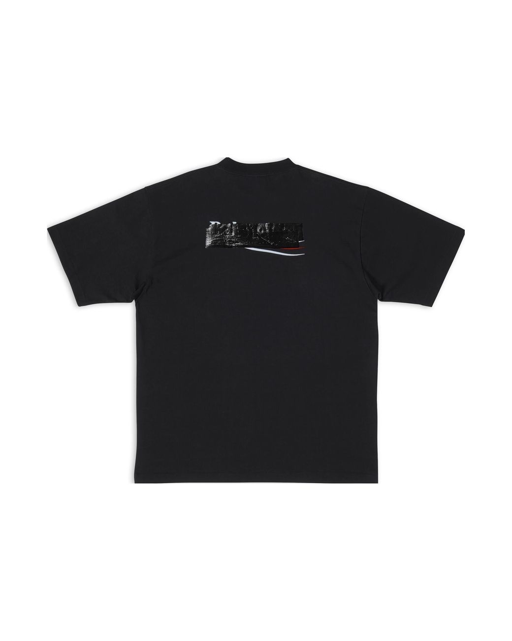 Balenciaga Black Gaffer T-Shirt Large Fit for men