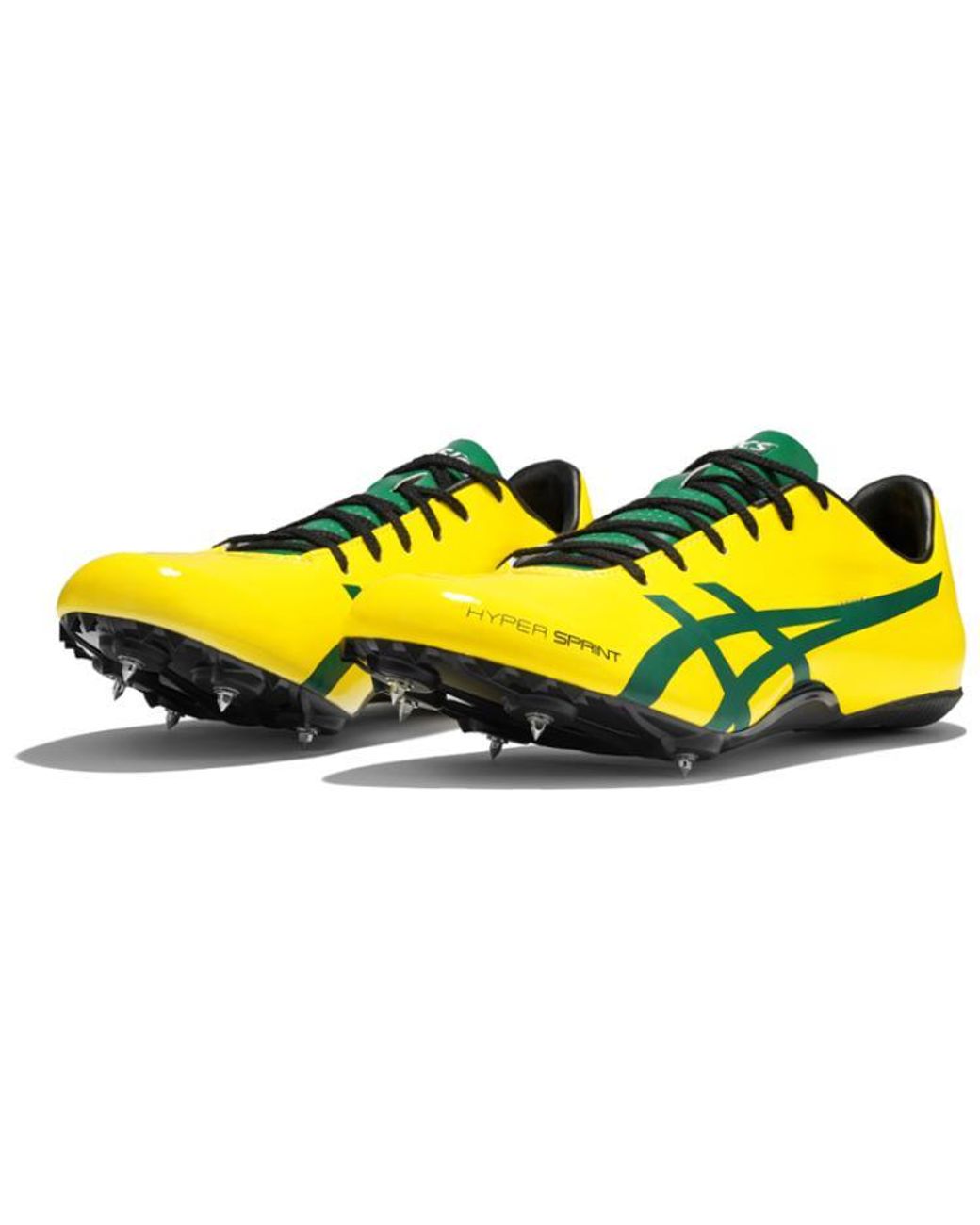 Asics Yellow Hyper Sprint 7 Running Shoes for men