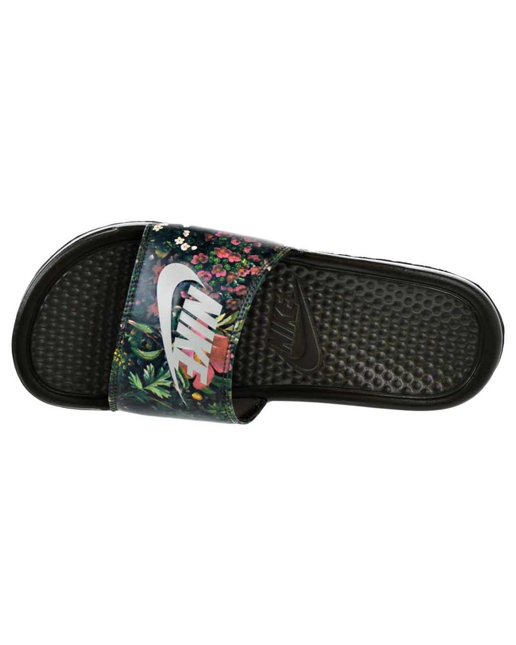 Nike Green (Wmns) Benassi Print 'Just Do It'
