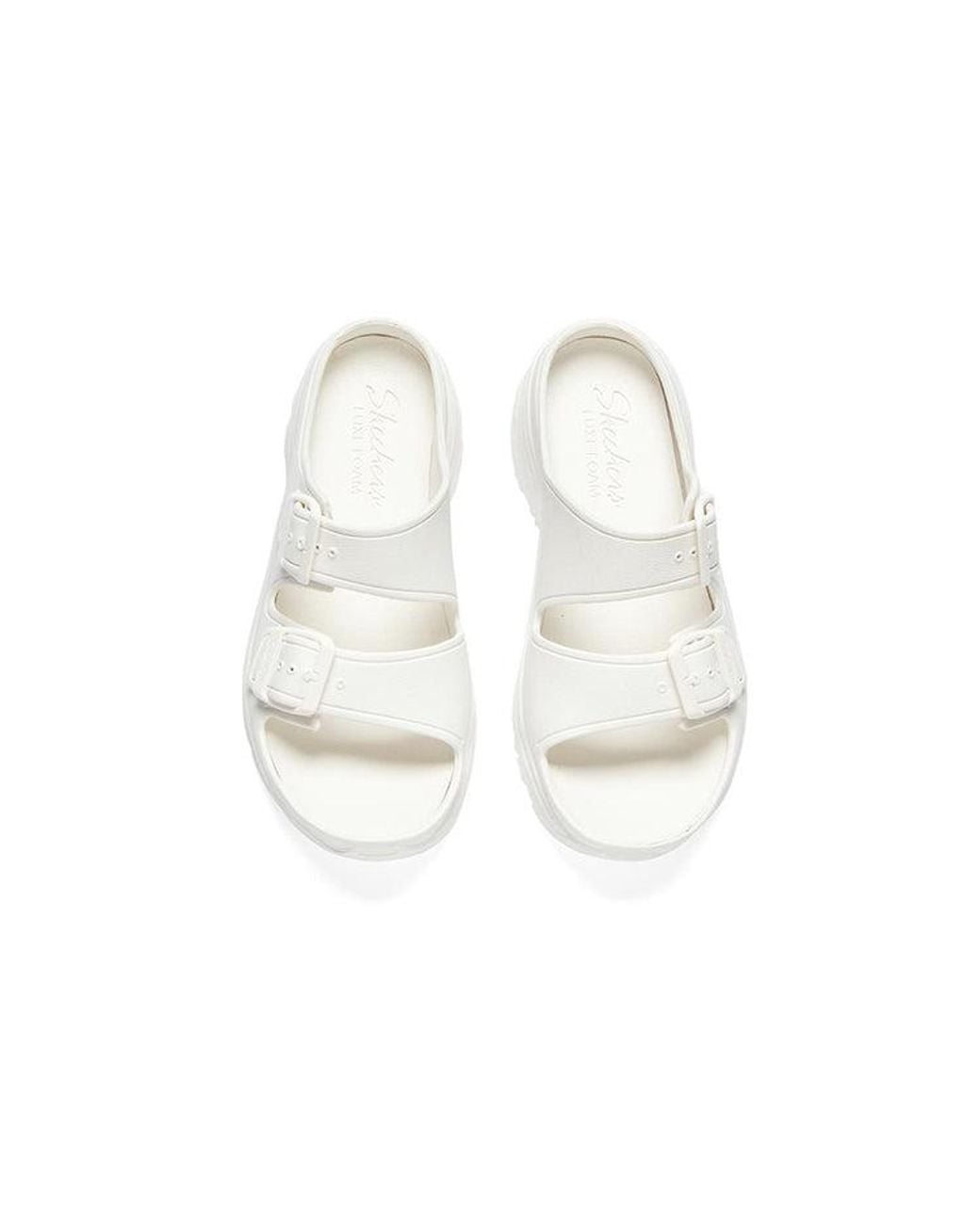 Skechers White (Wmns) D'Lites 2.0