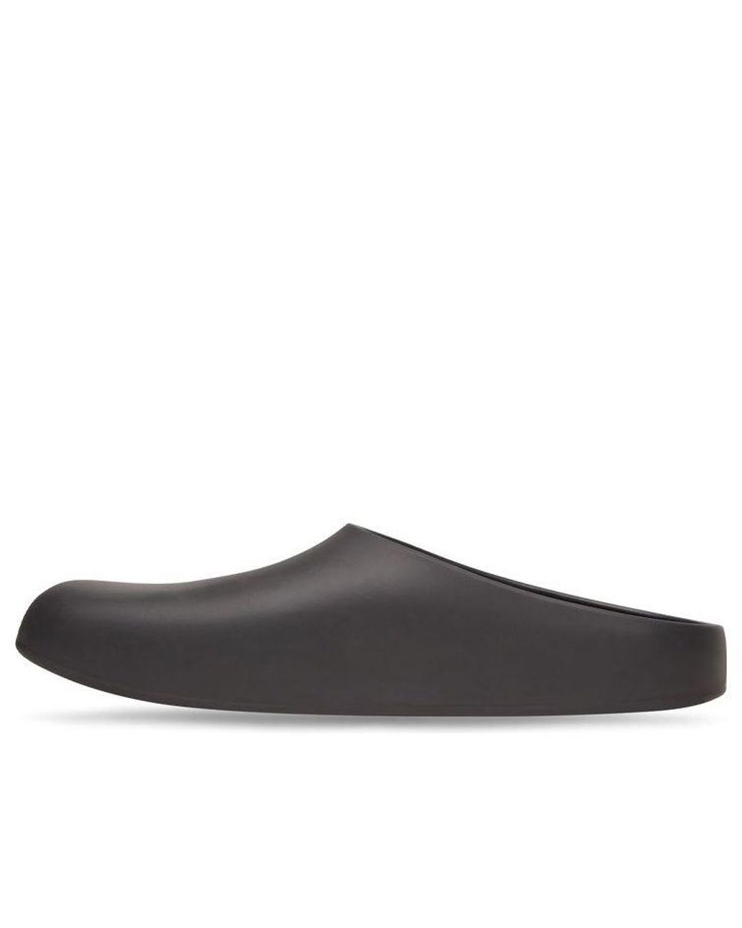 Balenciaga Brown Pool Closed Slide for men