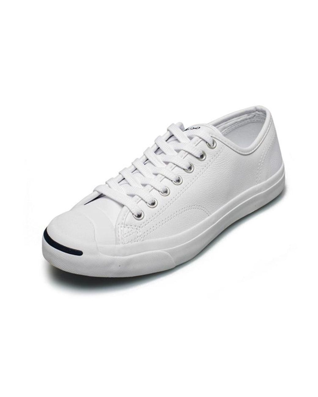 Converse White Jack Percell Lthr Ox Wht Ath for men