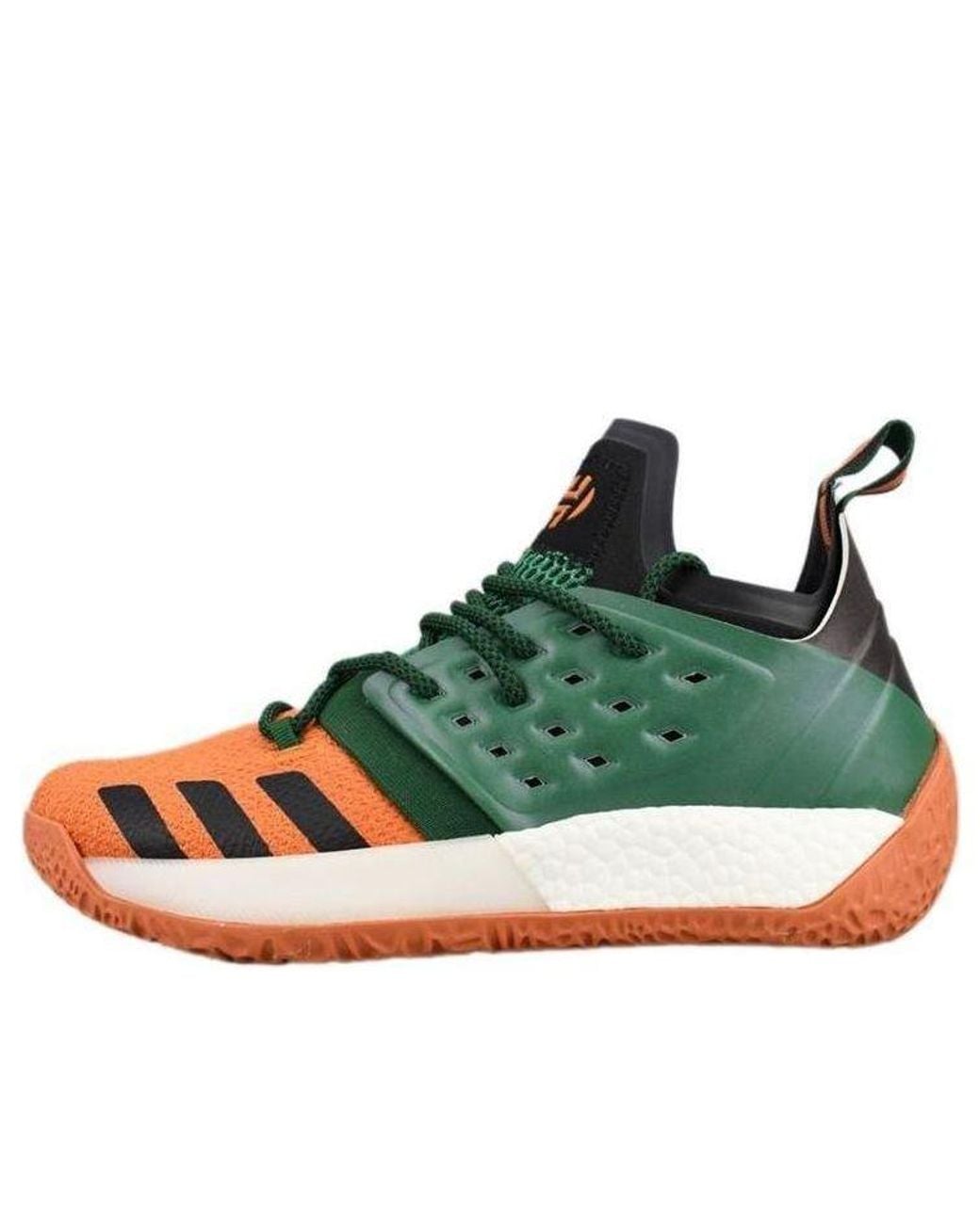 Adidas Green Harden Volume 2 'University Of Miami' for men