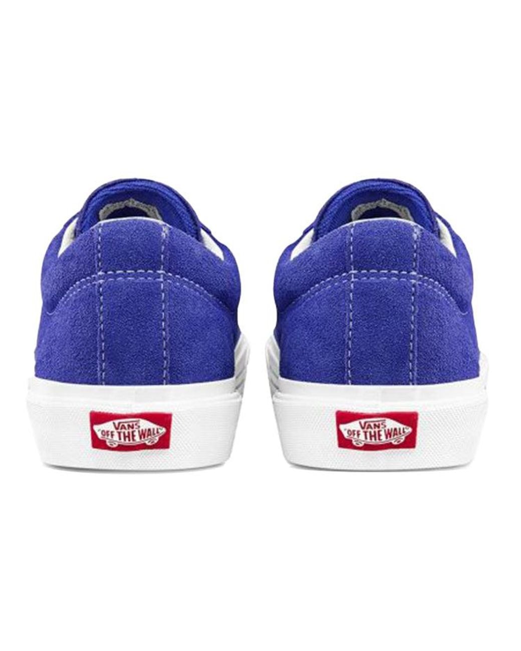 Vans Blue Sk8 Mid Sid Suede Baja for men