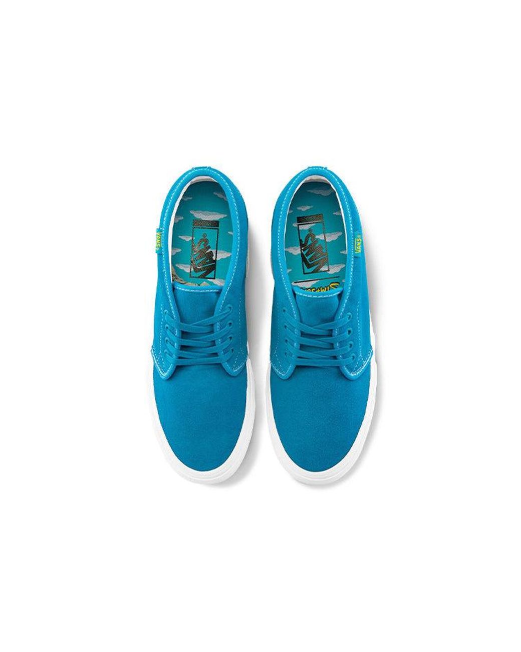 Vans Blue The Simpsons X Chukka Pro for men