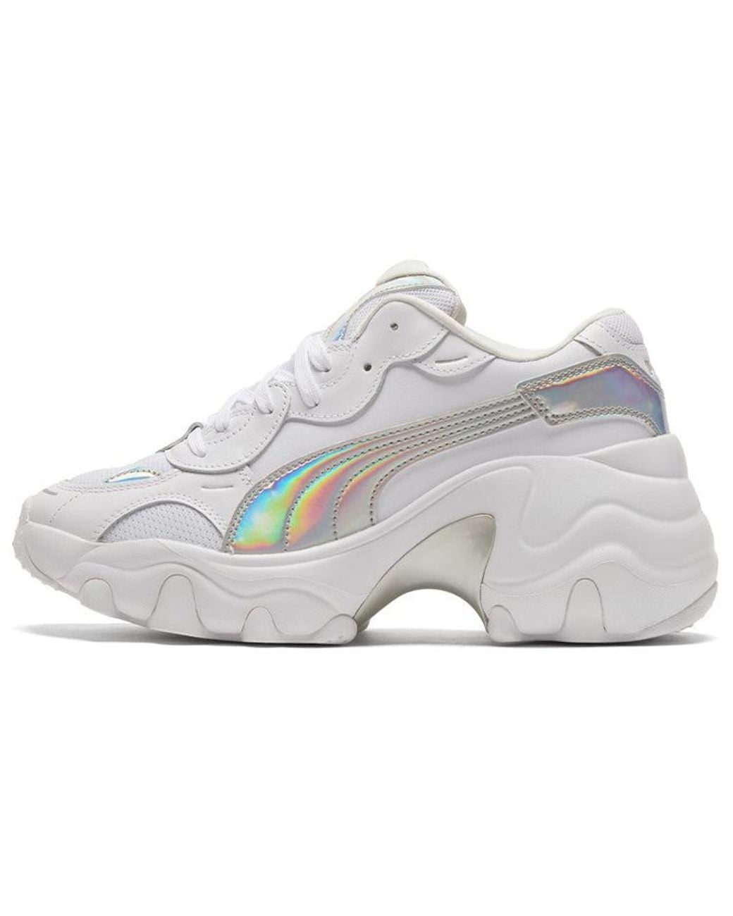PUMA White (Wmns) Pulsar Wedge 'Iridescent