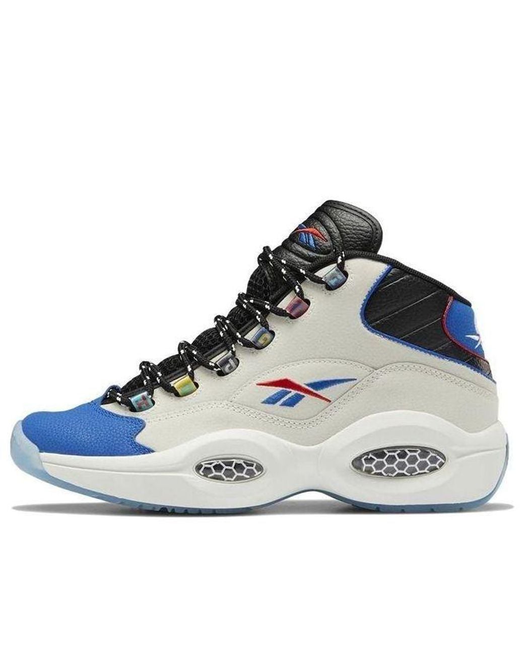 Reebok Blue Question Mid 'Answer To No One' for men