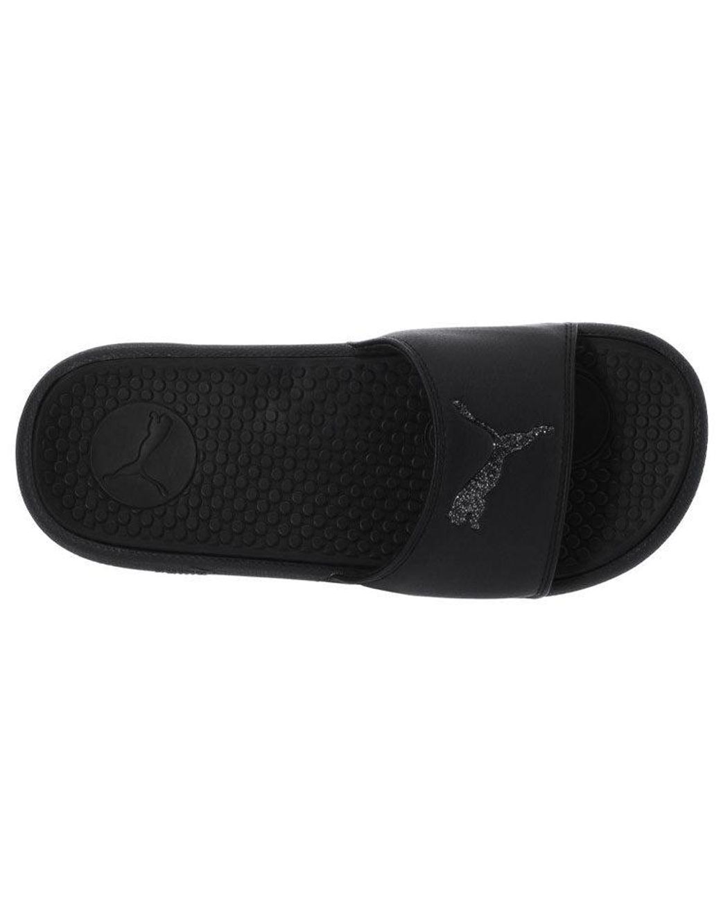 PUMA Black (Wmns) Cool Cat Sport Glitter Slipper