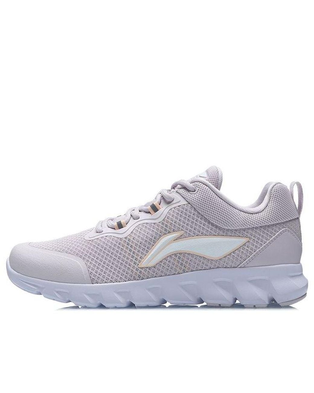 Li-ning Gray (Wmns) Running Shoes 'Light'