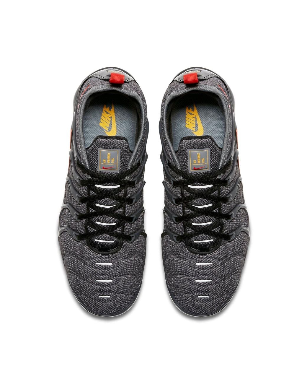 Nike Black Air Vapormax Plus 'Wolf' for men