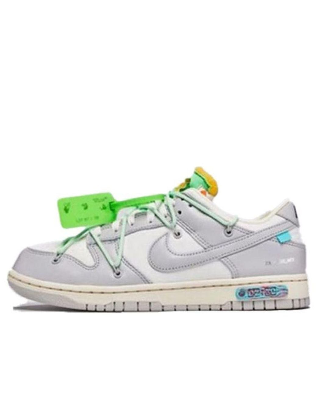 Nike Blue X Off- Dunk Low 'Lot 07 Of 50' for men