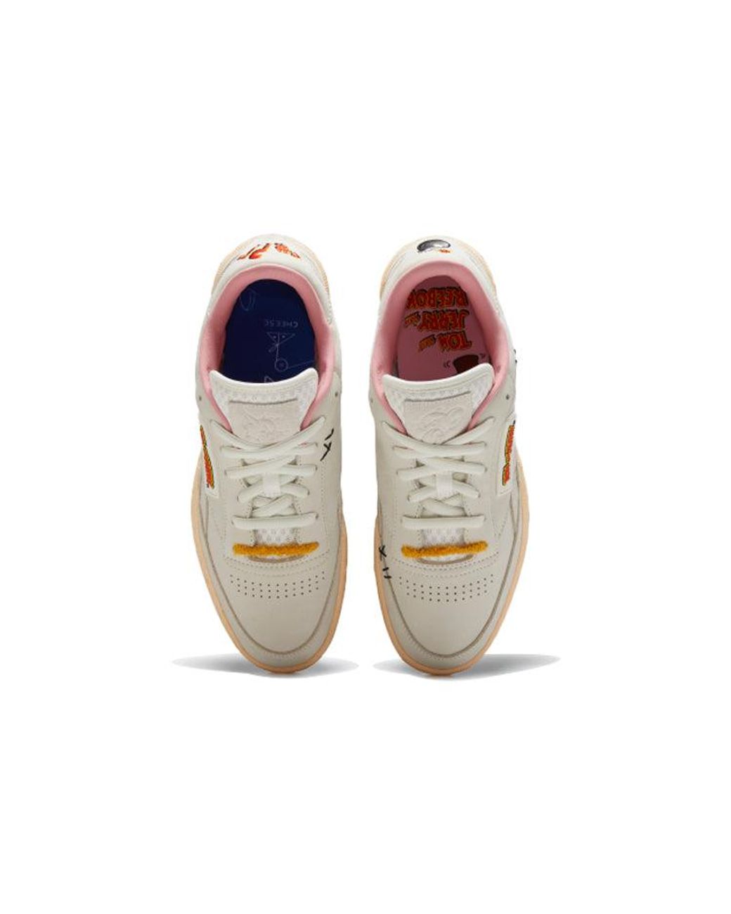 Reebok White X Tom & Jerry Club C 'Tom' for men