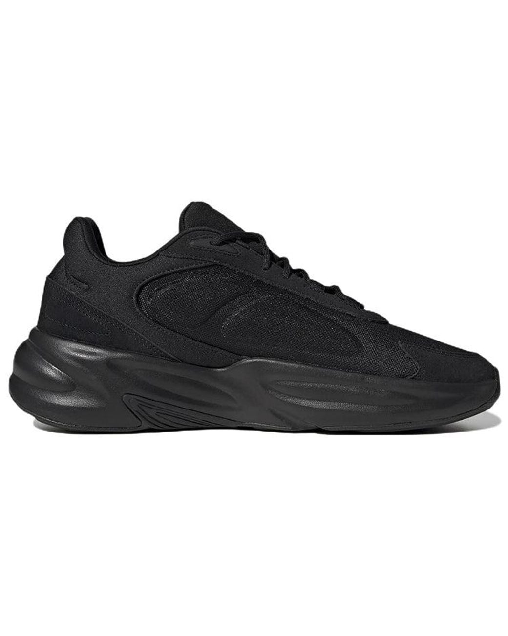 adidas Ozelle Cloudfoam Shoes 'Core' in Black for Men | Lyst