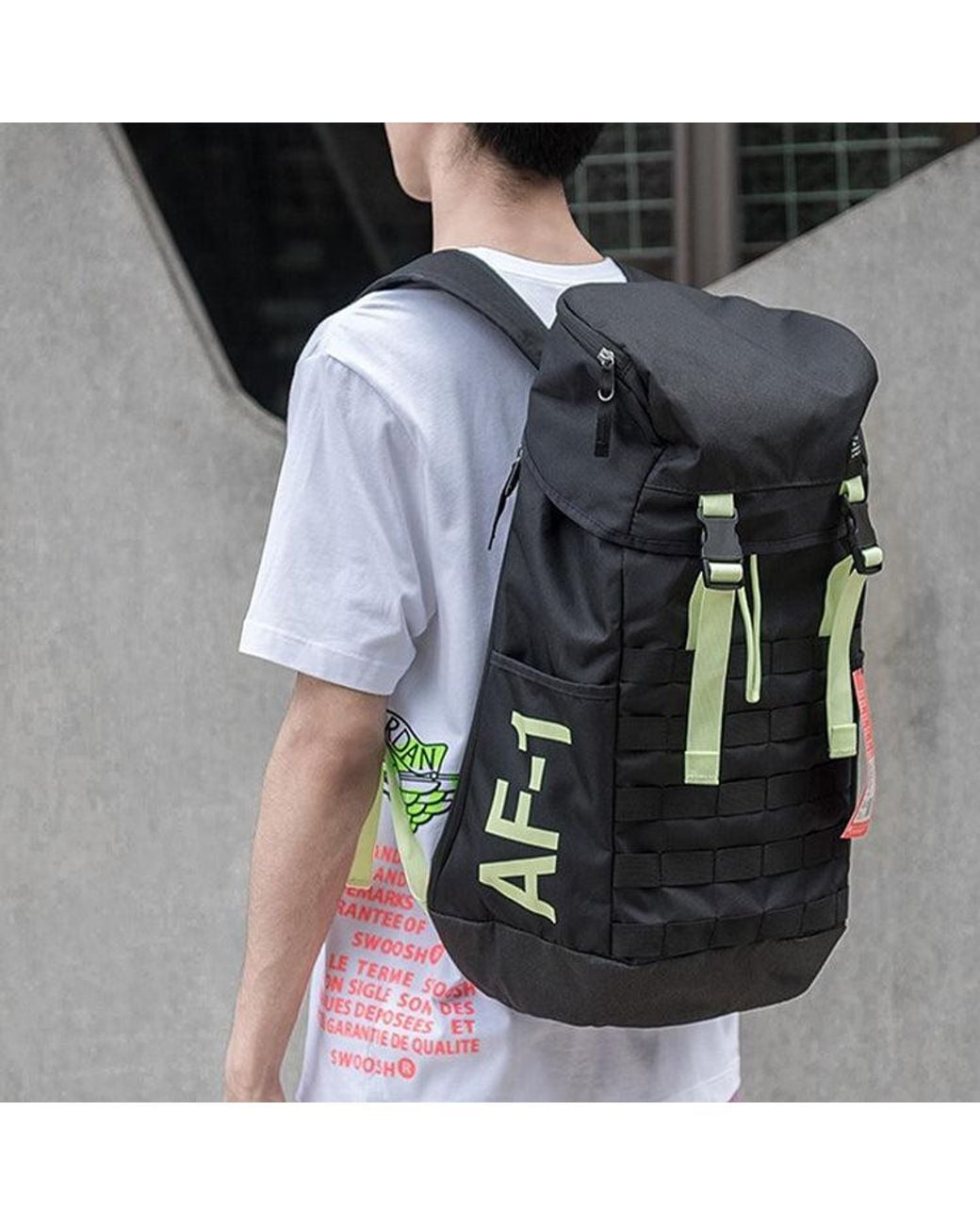 Nike Af-1 Backpack in Black for Men | Lyst
