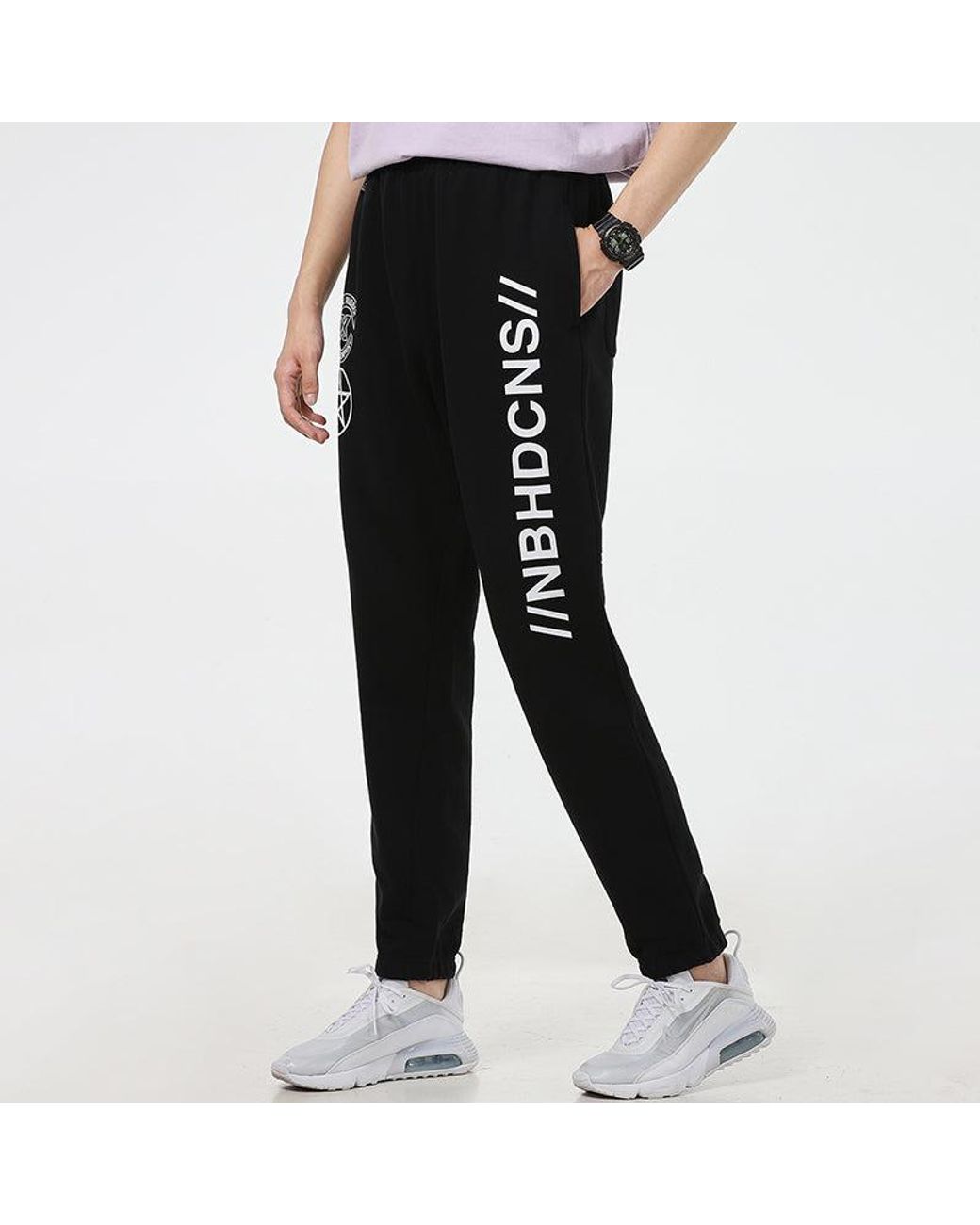 Converse Black X Neighborhood Sweatpants for men