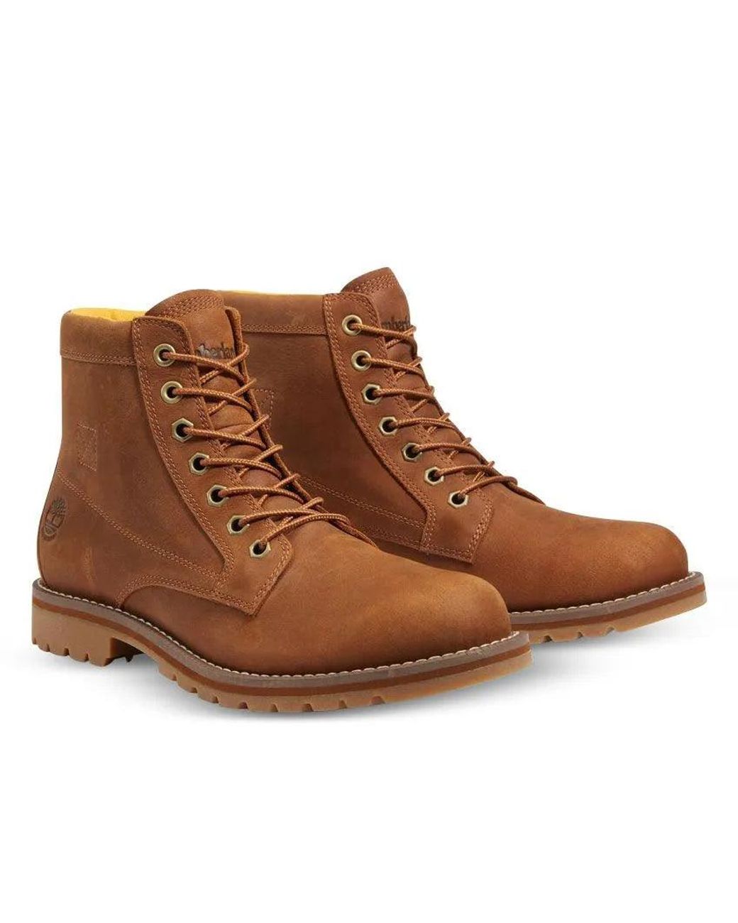 Timberland Brown Redwood Falls Waterproof Boots 'Ruse Full Grain' for men