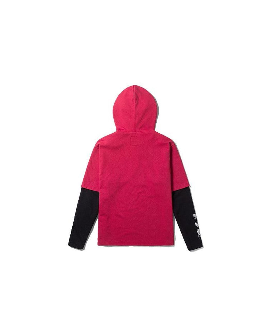 Vans Pink Colorblock Alphabet Printing Couple Style