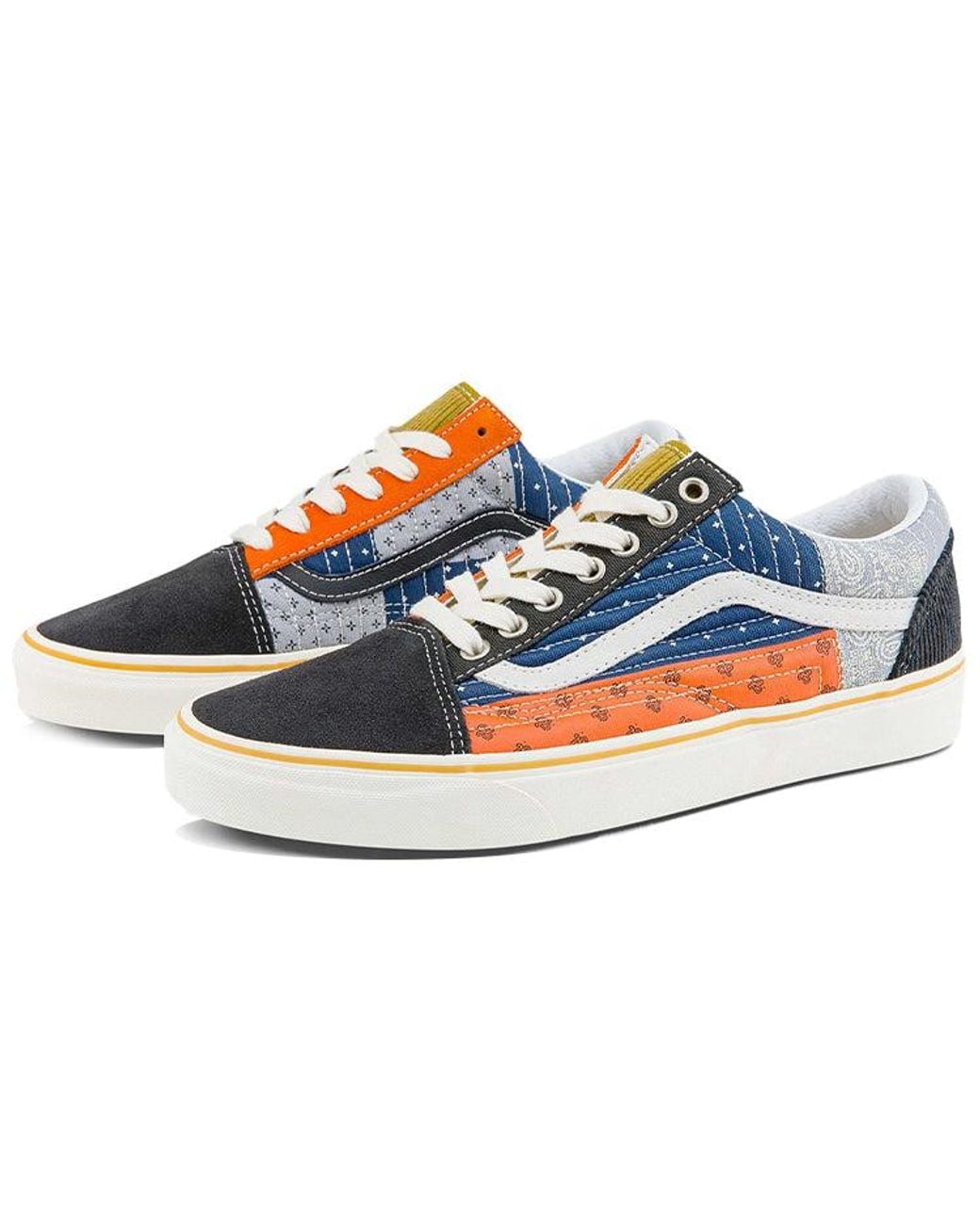 Vans Blue Old Skool 'Quilted Bandana' for men