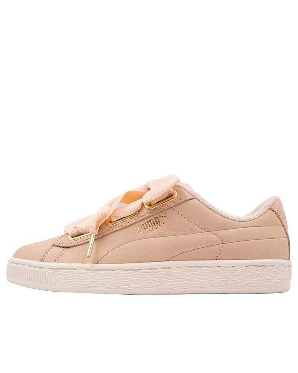 PUMA Pink (Wmns) Basket Heart Soft