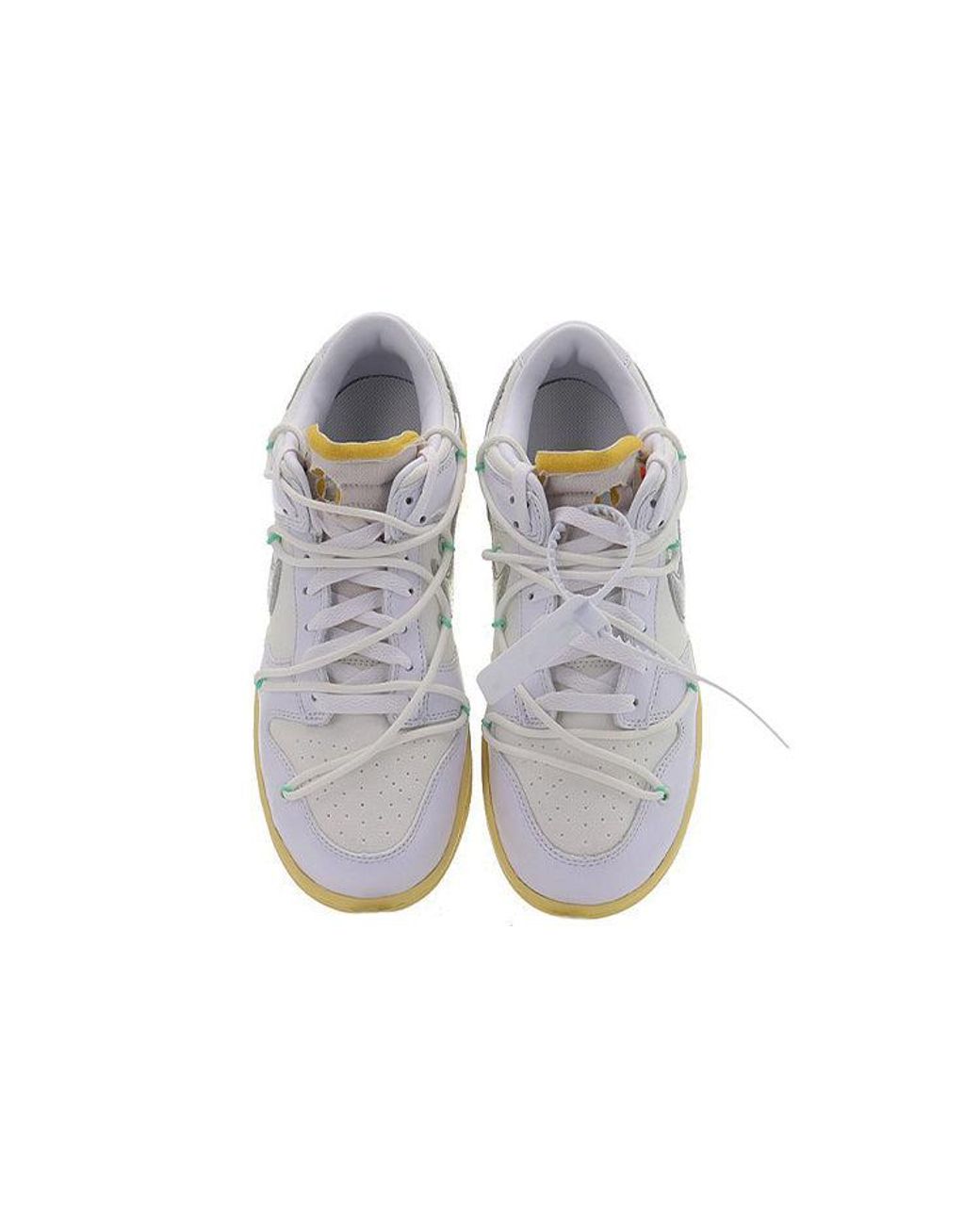 Nike Blue X Off- Dunk Low 'Lot 01 Of 50' for men