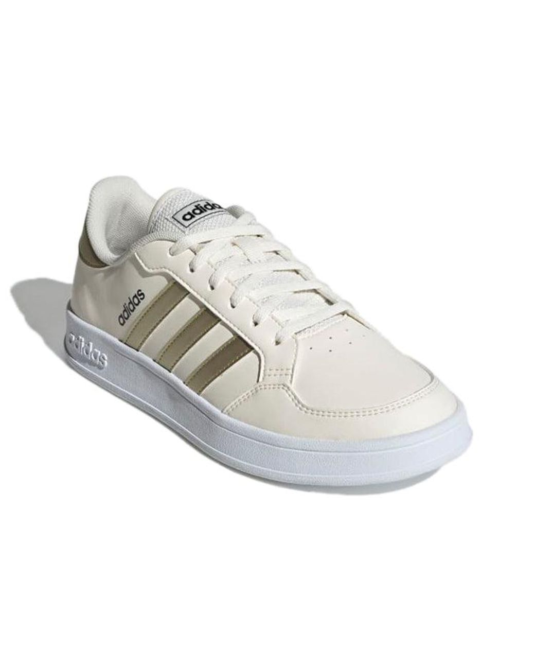 Adidas White (Wmns) Breaknet Matte Metallic'