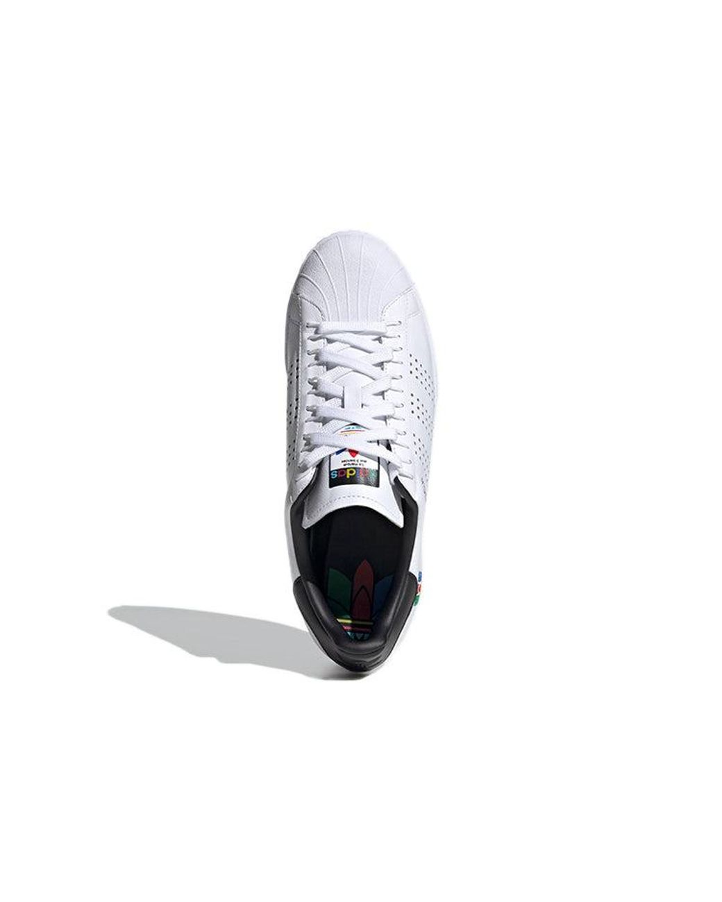 Adidas Adidas Superstar 'colorful Trefoil - Cloud White' for men