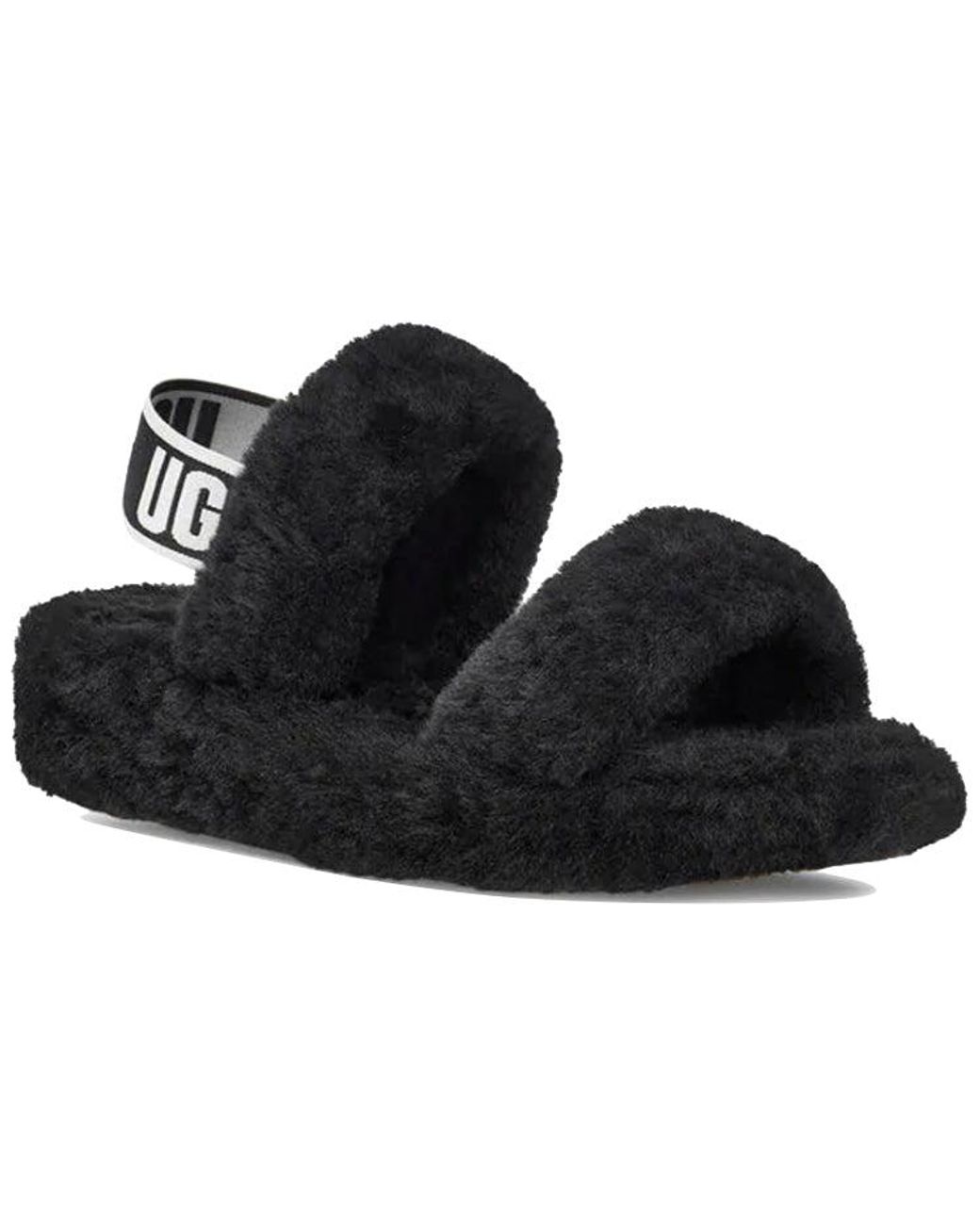 Ugg Black (Wmns) Oh Yeah Thick Sole Sandals