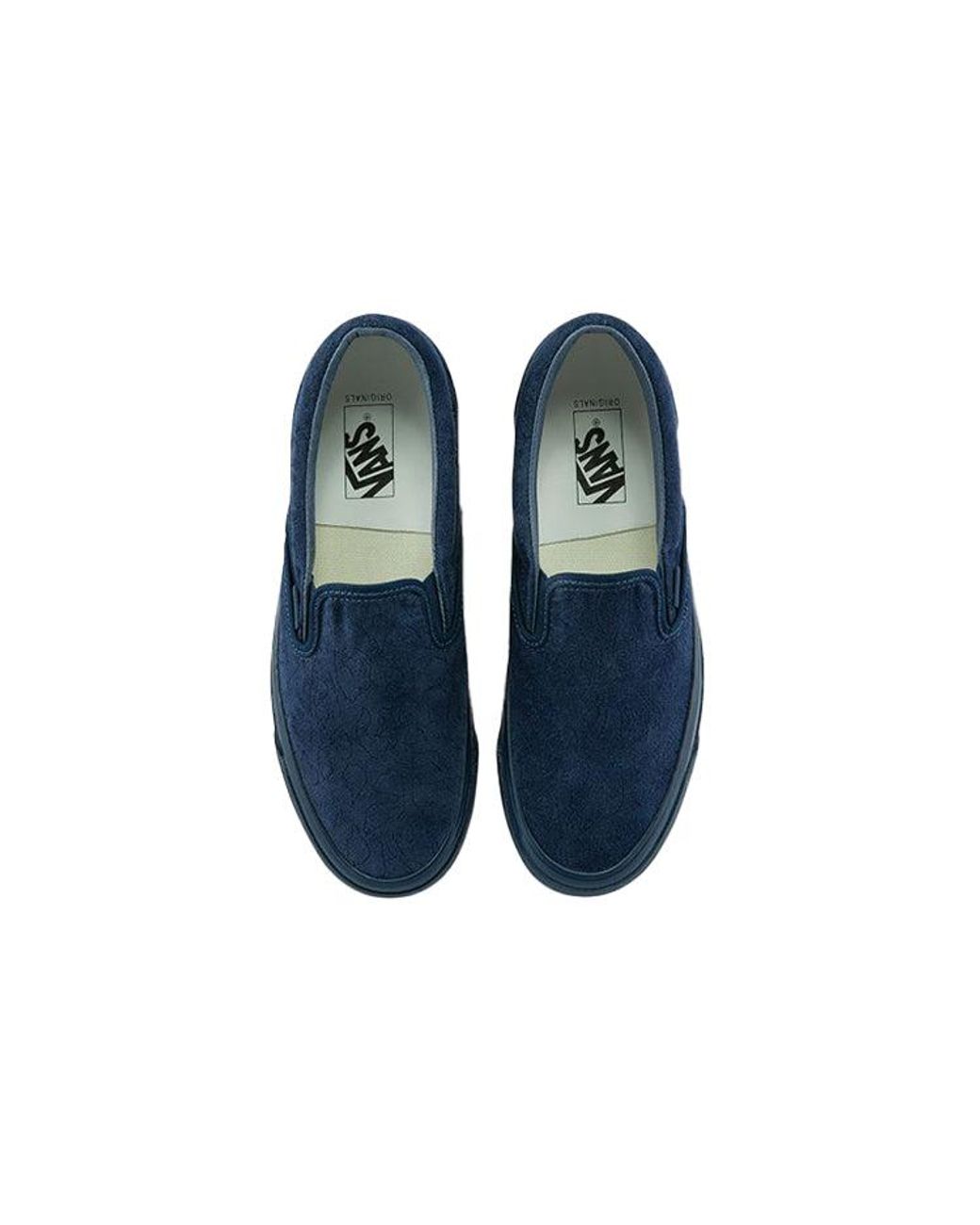 Vans Blue Vault Classic Slip-On Lx Sneakers for men