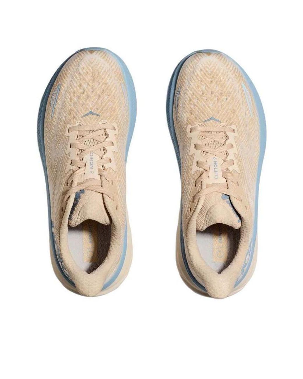 Hoka One One White (Wmns) Clifton 9 'Oak Alabaster'