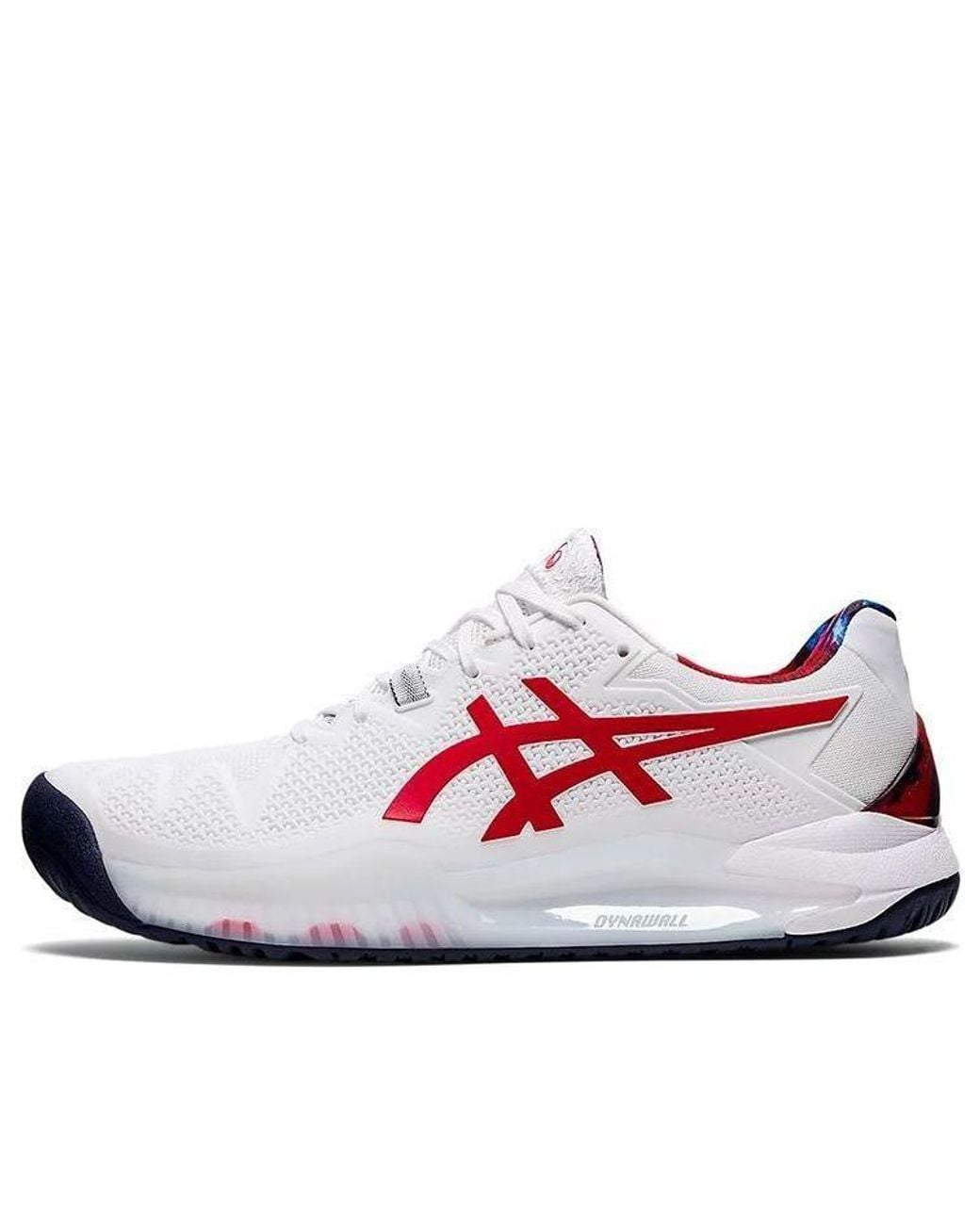 Asics White Gel Resolution 8 Le Classic' for men
