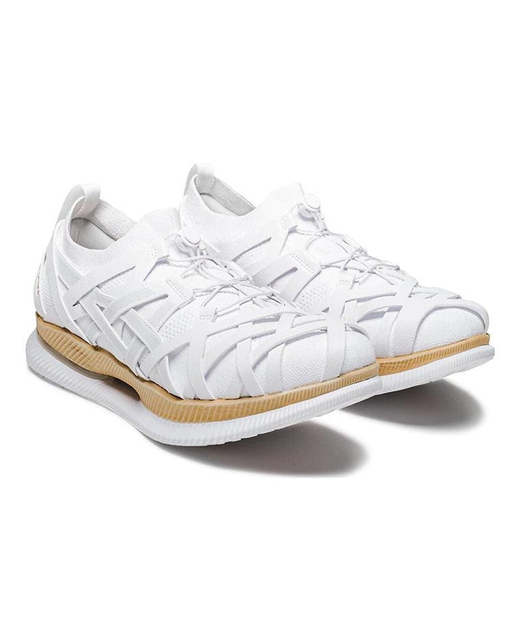 Asics White Kengo Kuma X Metaride Amu 'Woven' for men