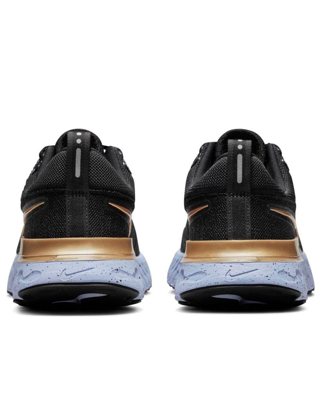 Nike Black (Wmns) React Infinity Run Flyknit 2 Metallic'