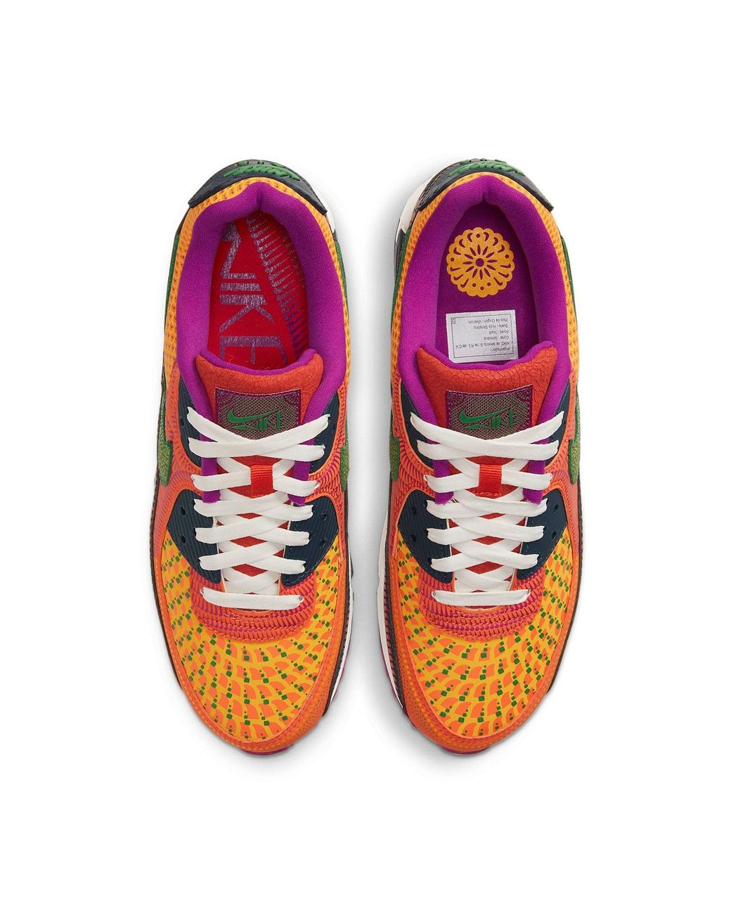Nike Red Air Max 90 'Da De Muertos' for men