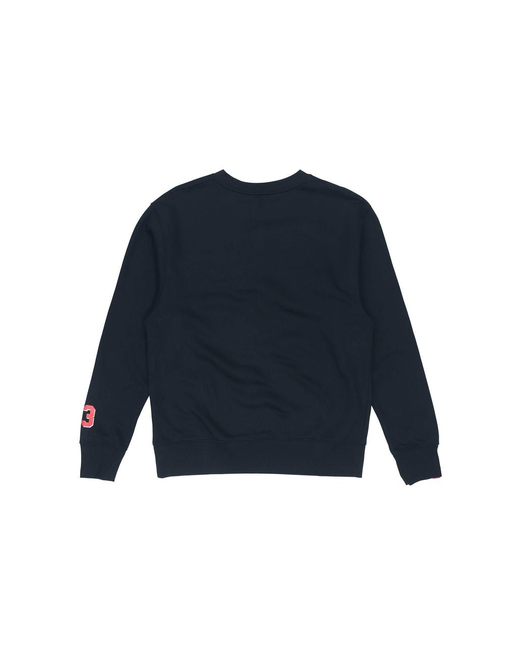 Nike Blue Athleisure Casual Sports Round Neck Pullover for men