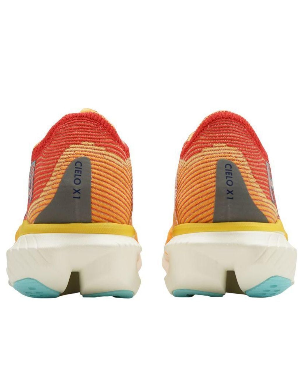 Hoka One One Orange Cielo X1 'Cerise Solar Flare' for men